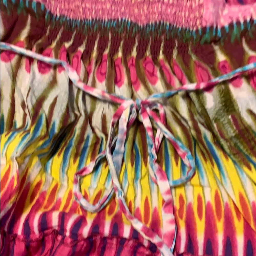 Casually Living Large Pink Tribal Tank Top - Picture 3 of 4